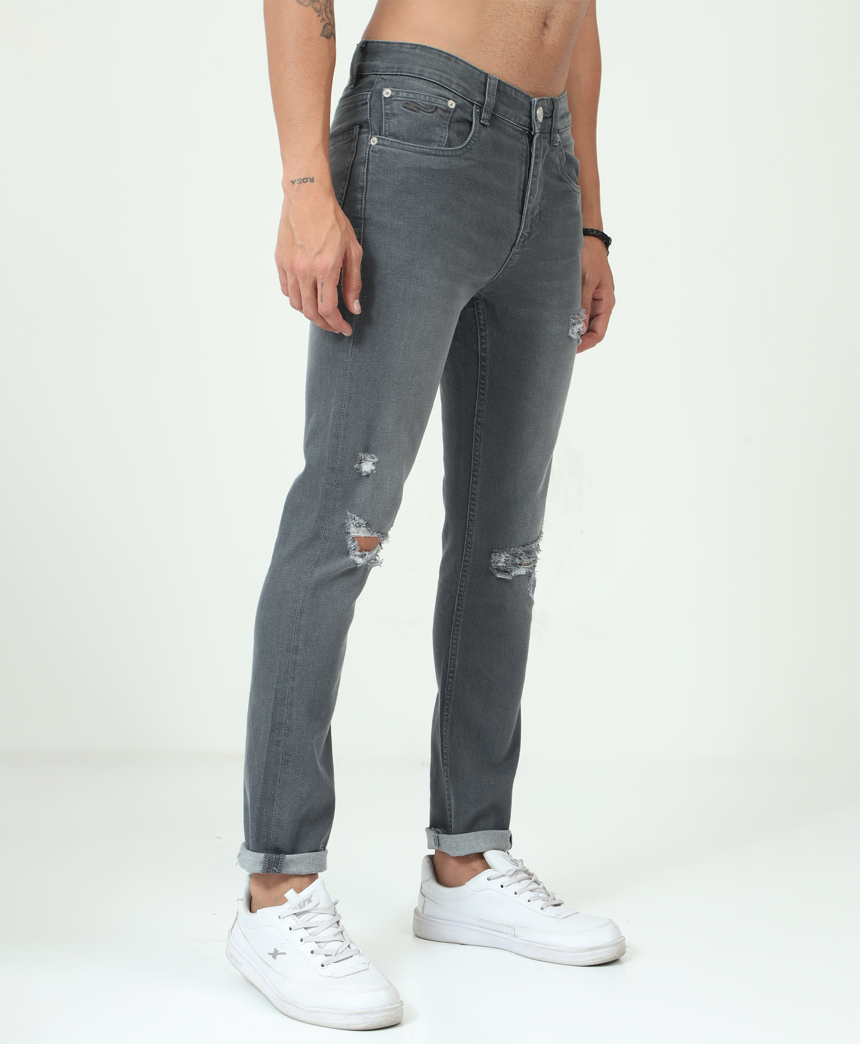 Grey Slim-fit Jeans