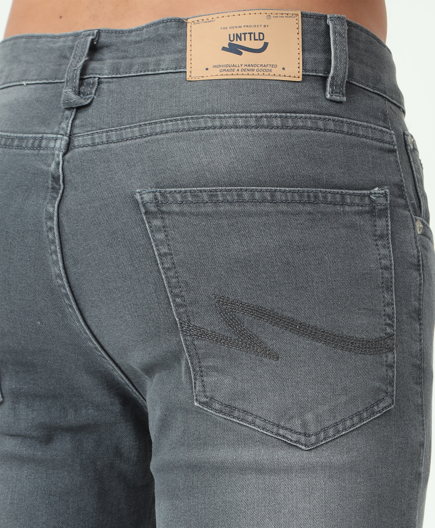 Grey Slim-fit Jeans