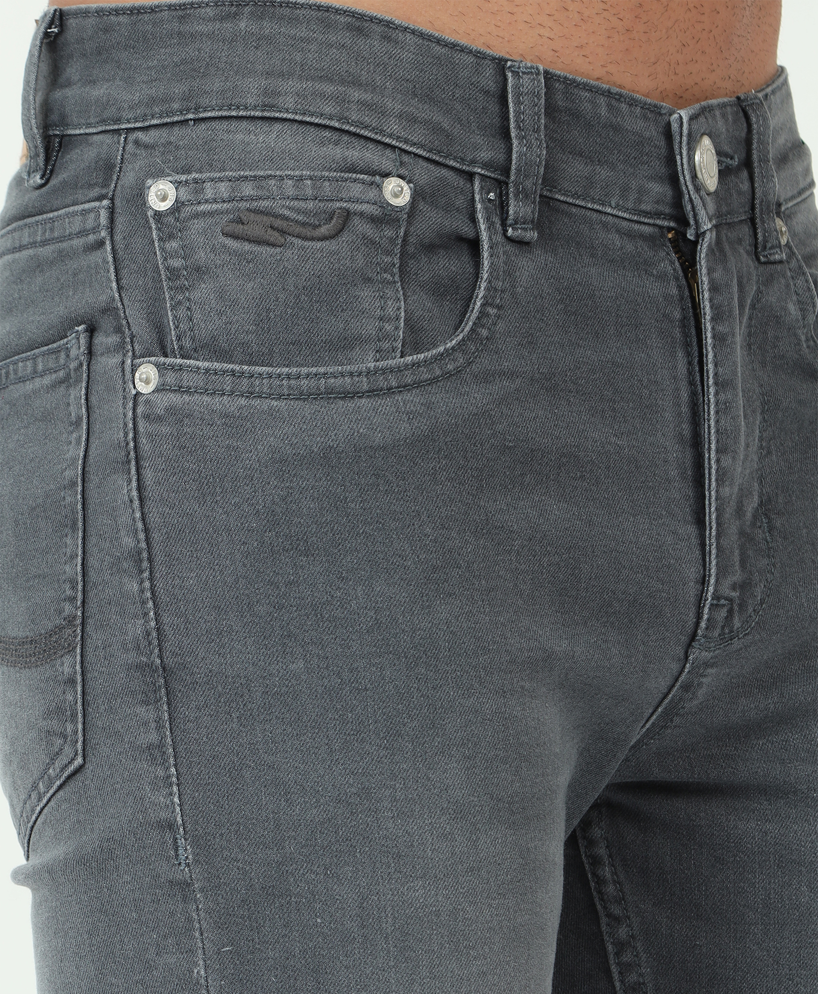 Grey Slim-fit Jeans