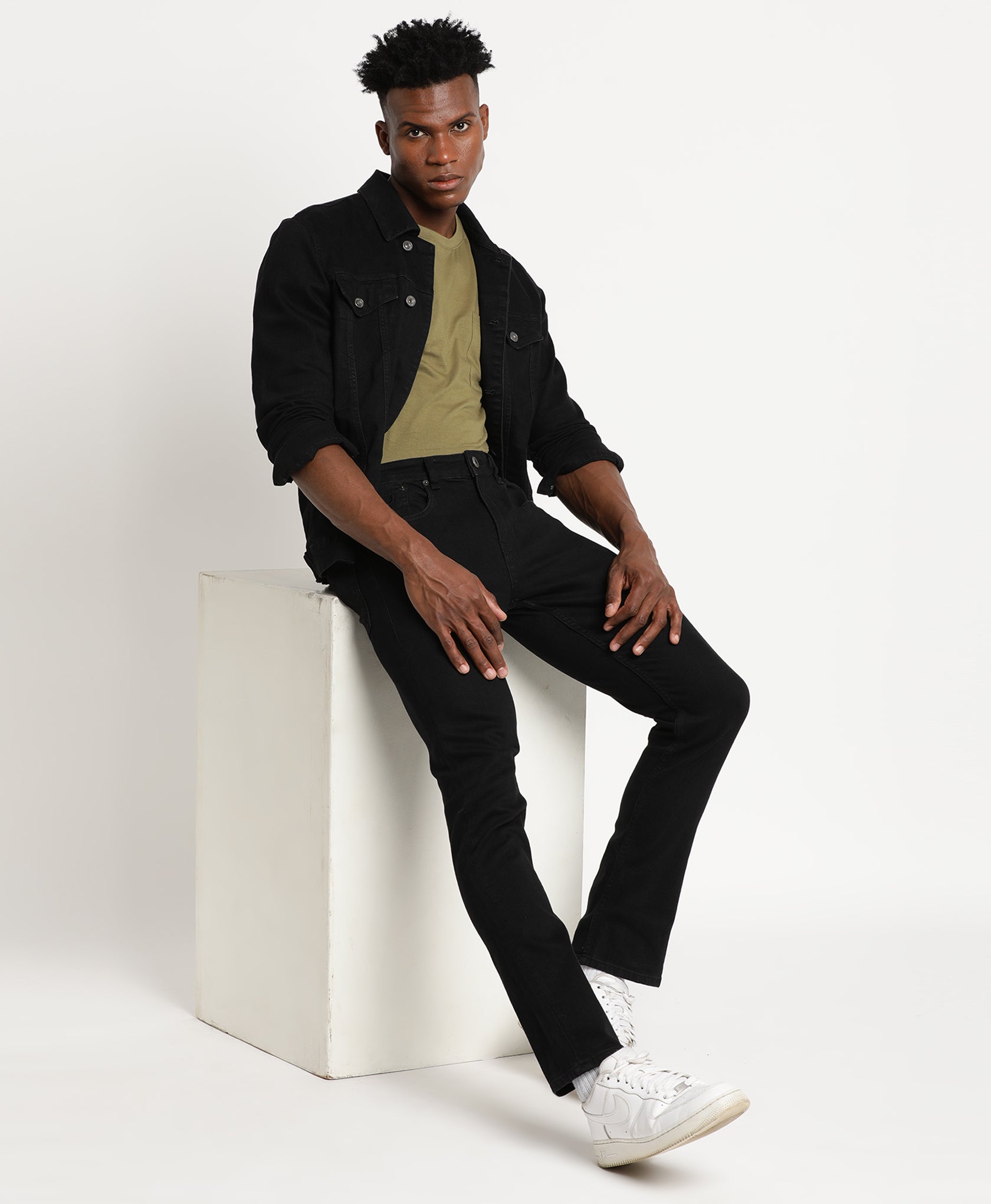 Black Slim-fit Jeans