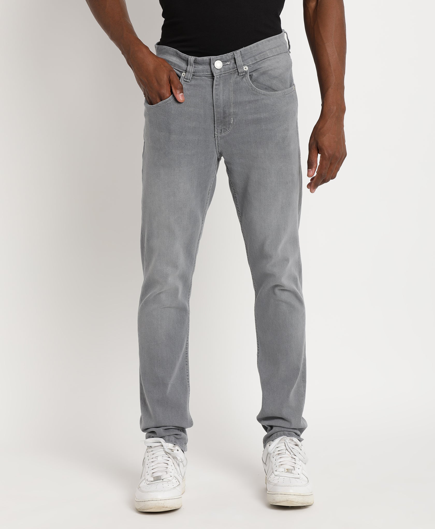 Grey Slim-fit Jeans