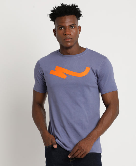 Iris Blue Slim-fit T-Shirt