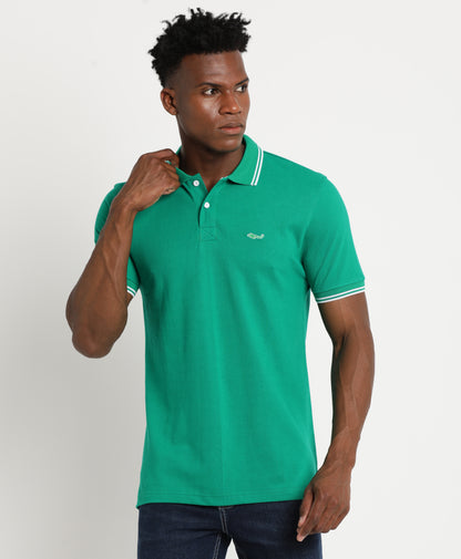 Green Polo T-Shirt for Men 