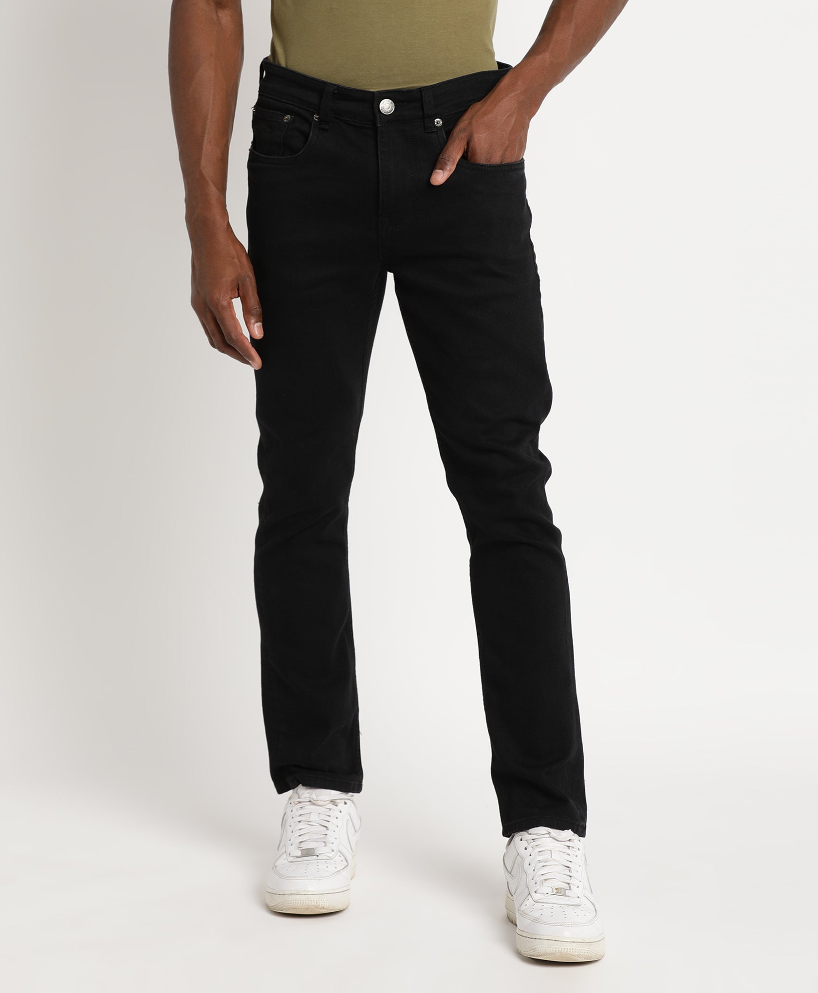 Black Slim-fit Jeans