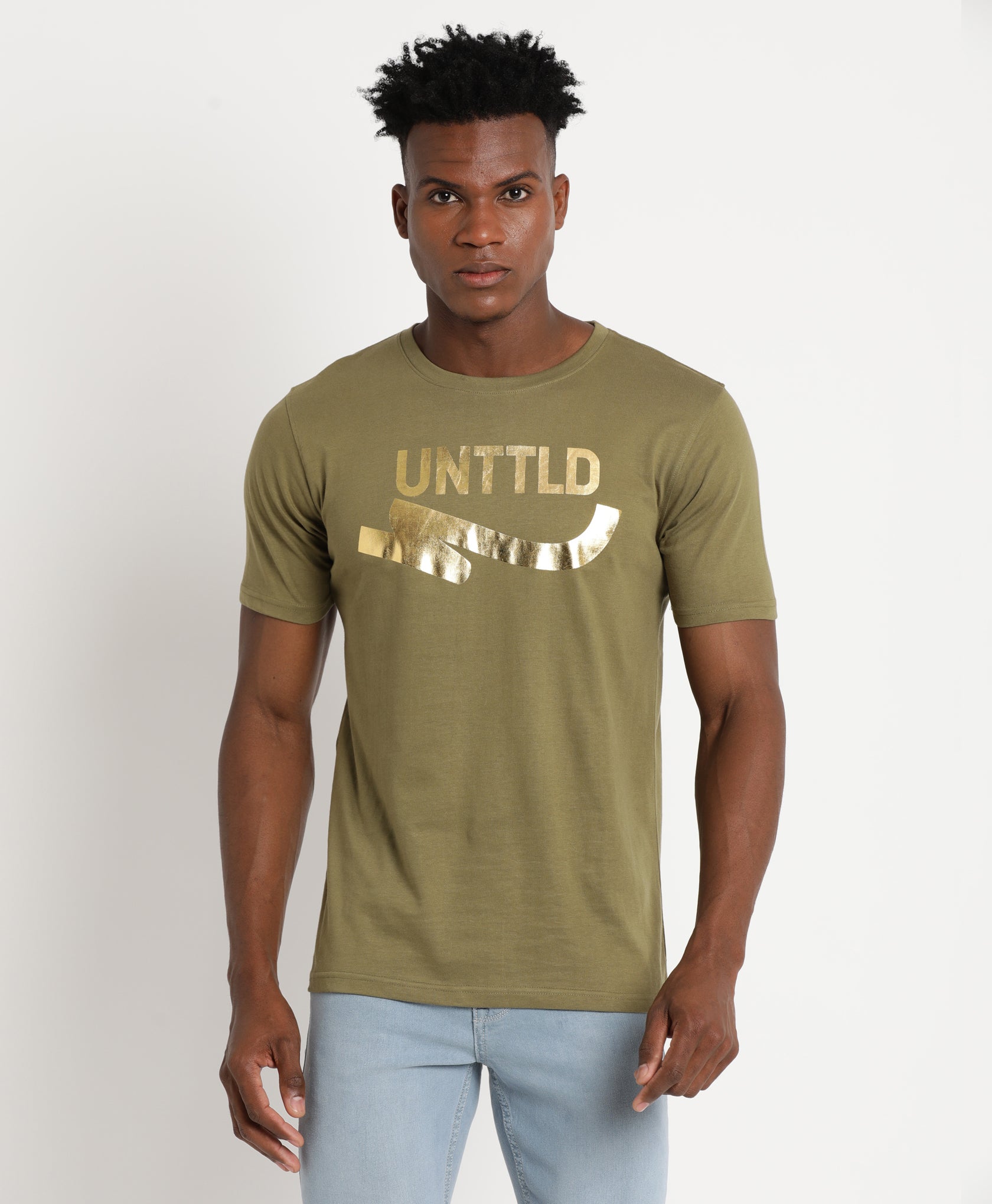 Olive Slim-fit T-Shirt