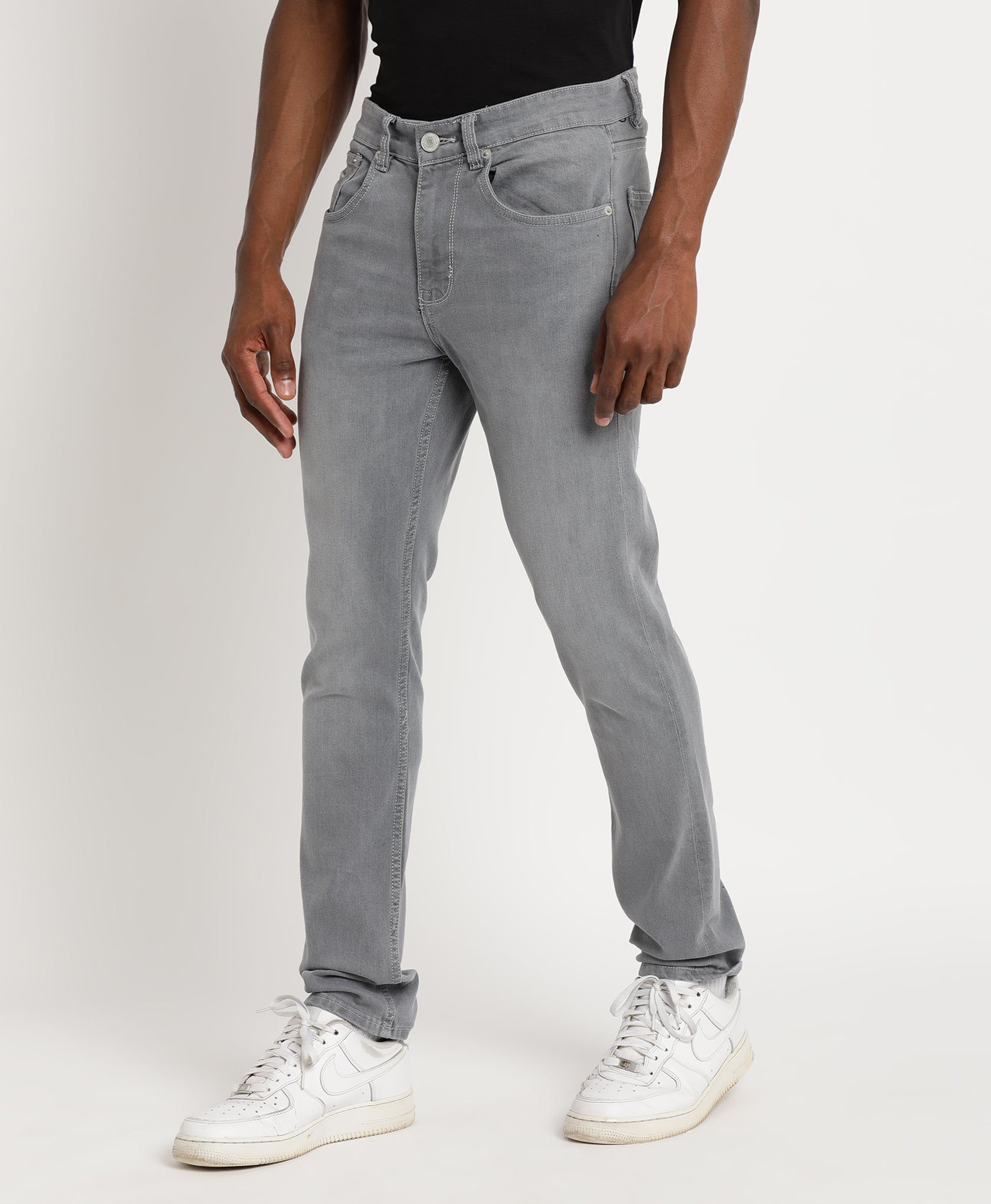 Grey Slim-fit Jeans