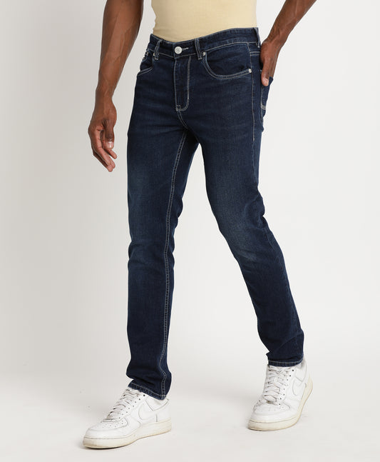 Blue Slim-fit Jeans for Men 