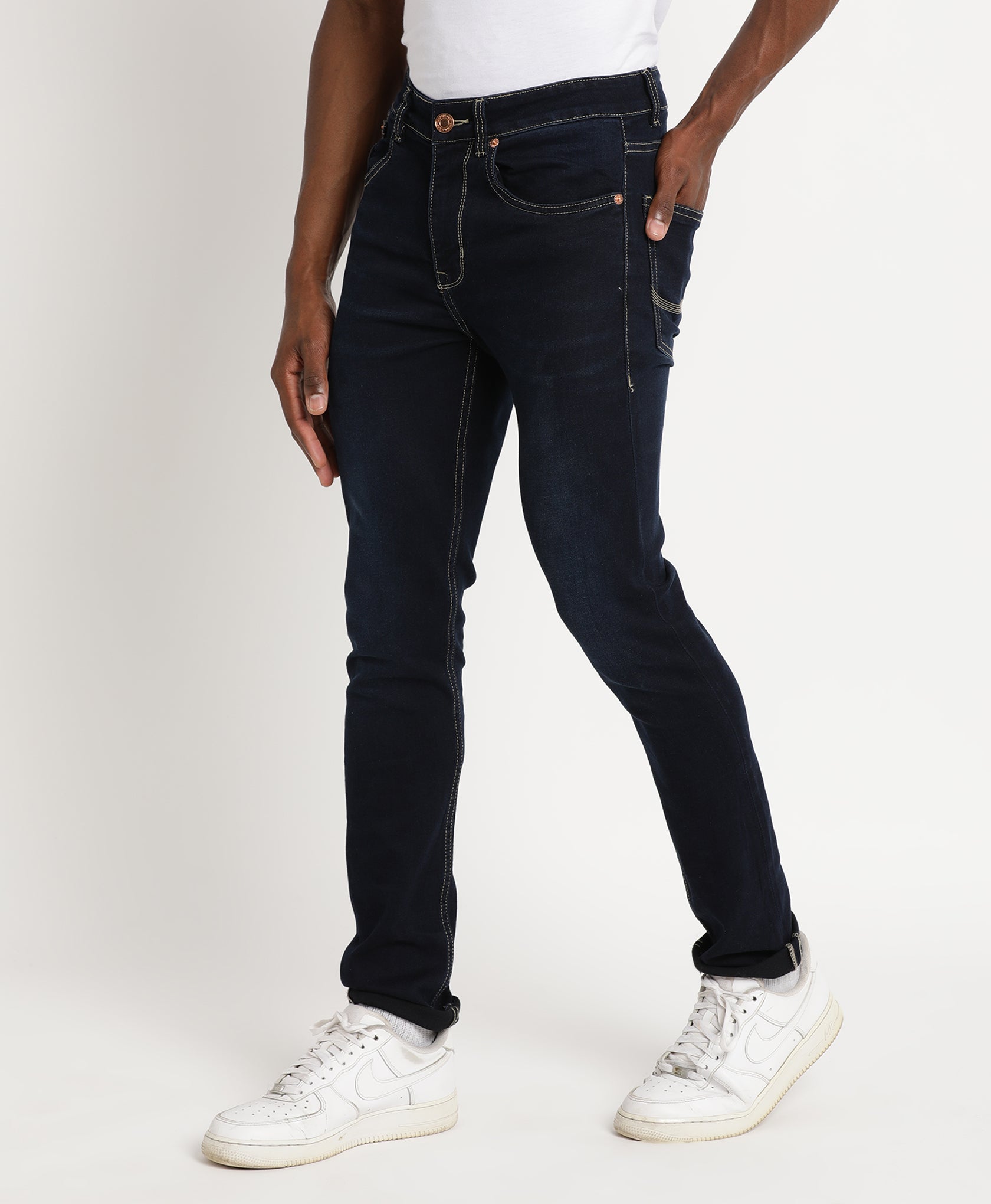 Dark Indigo Slim-fit Jeans