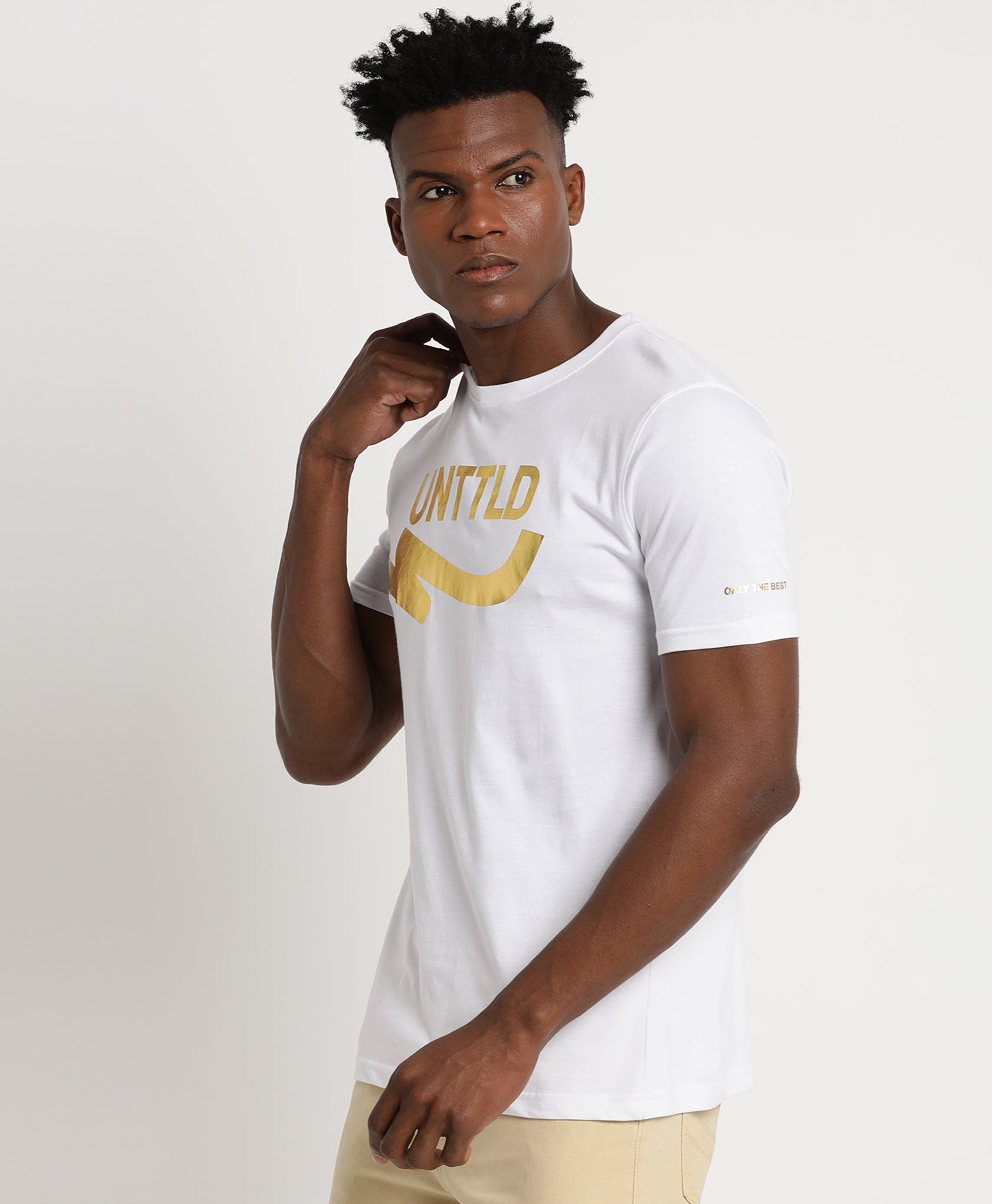 White Sim-fit T-Shirt