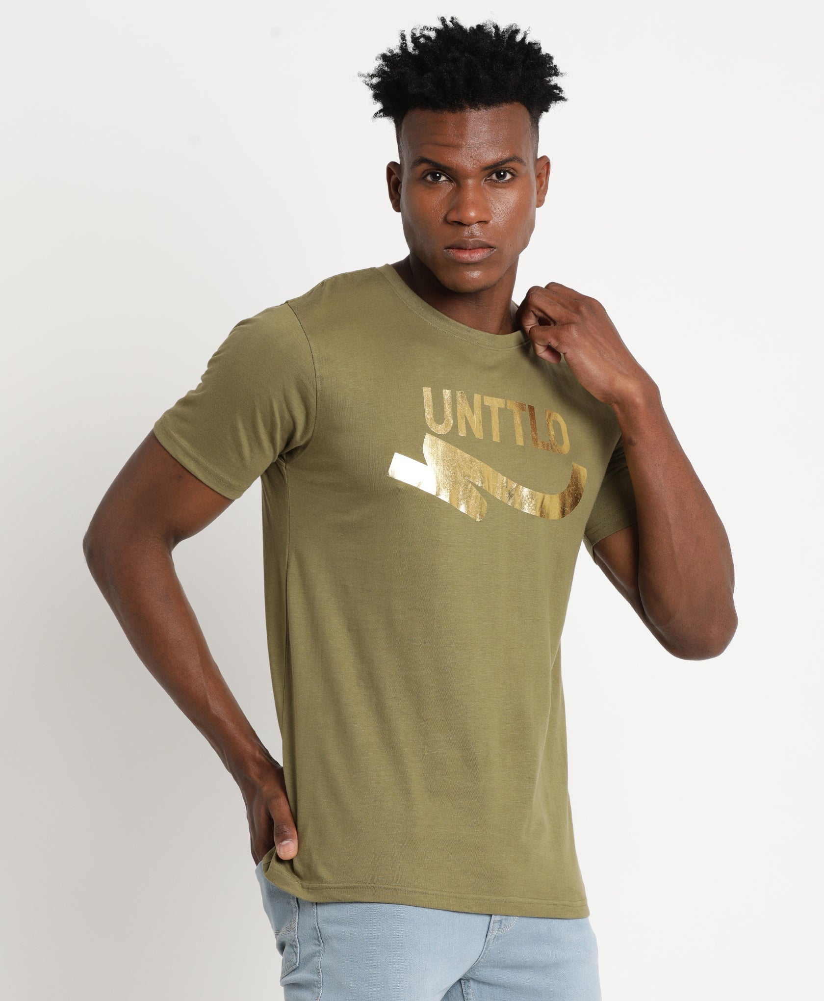 Olive Slim-fit T-Shirt