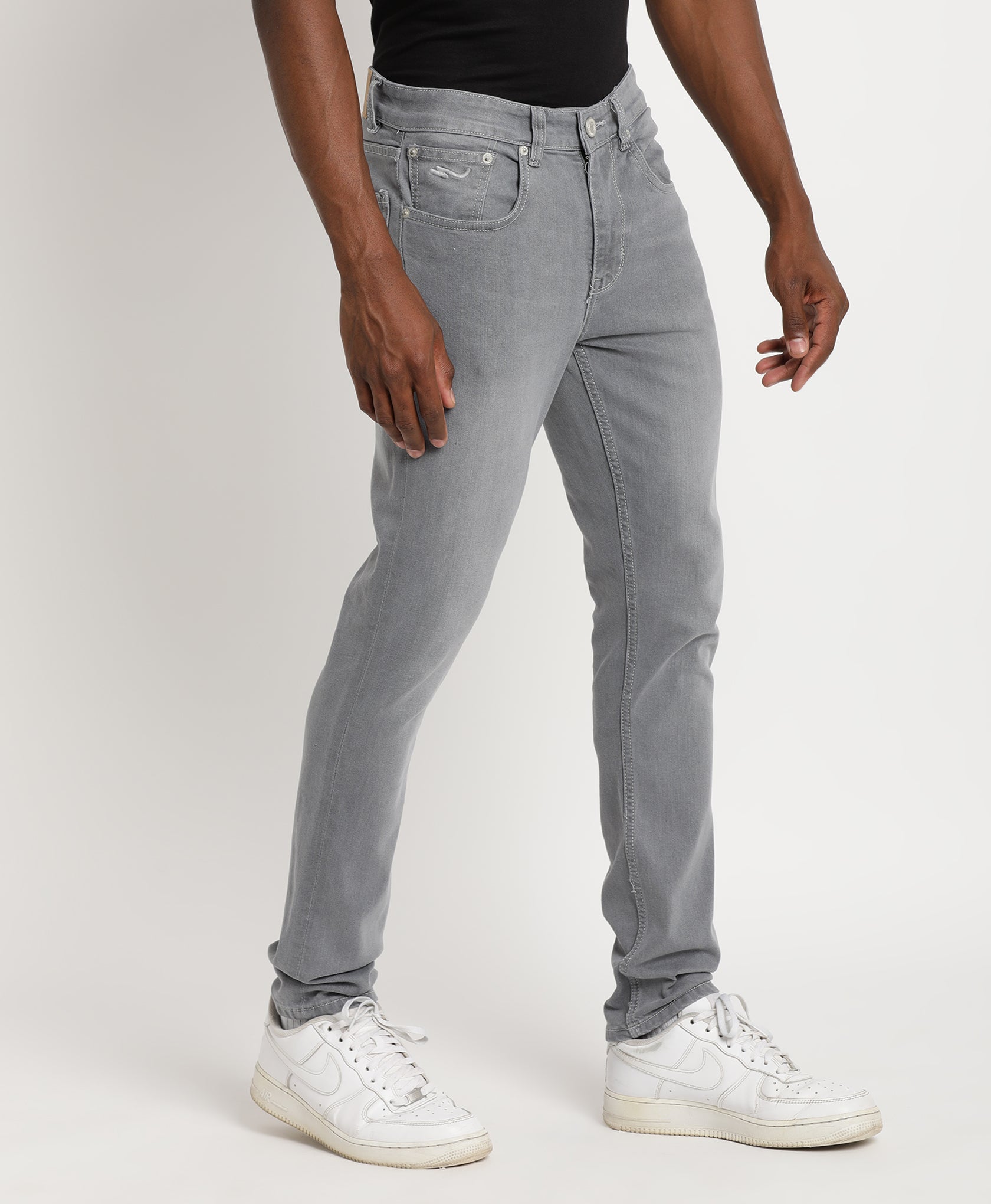 Grey Slim-fit Jeans