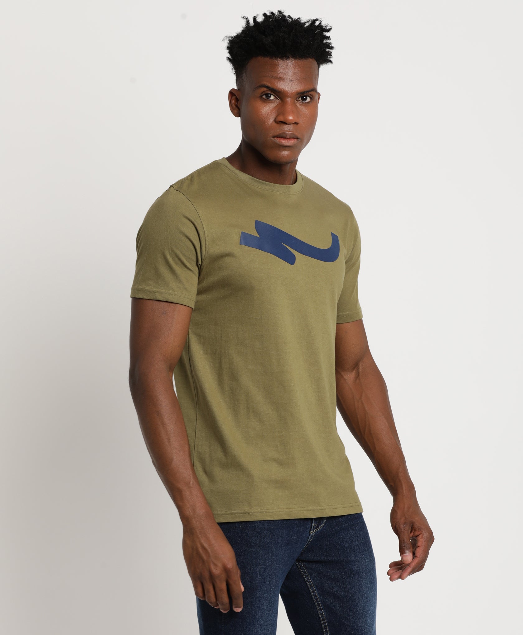 Olive Slim-fit T-Shirt