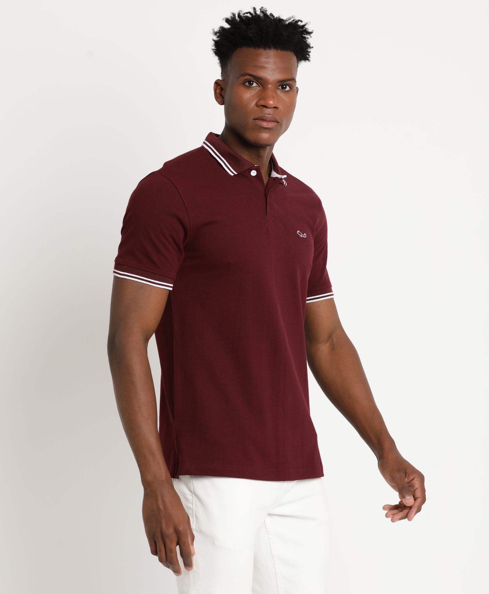 Maroon Polo T-Shirt