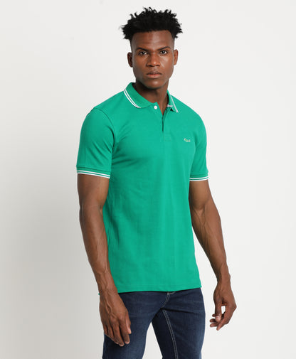 Green Polo T-Shirt for Men 