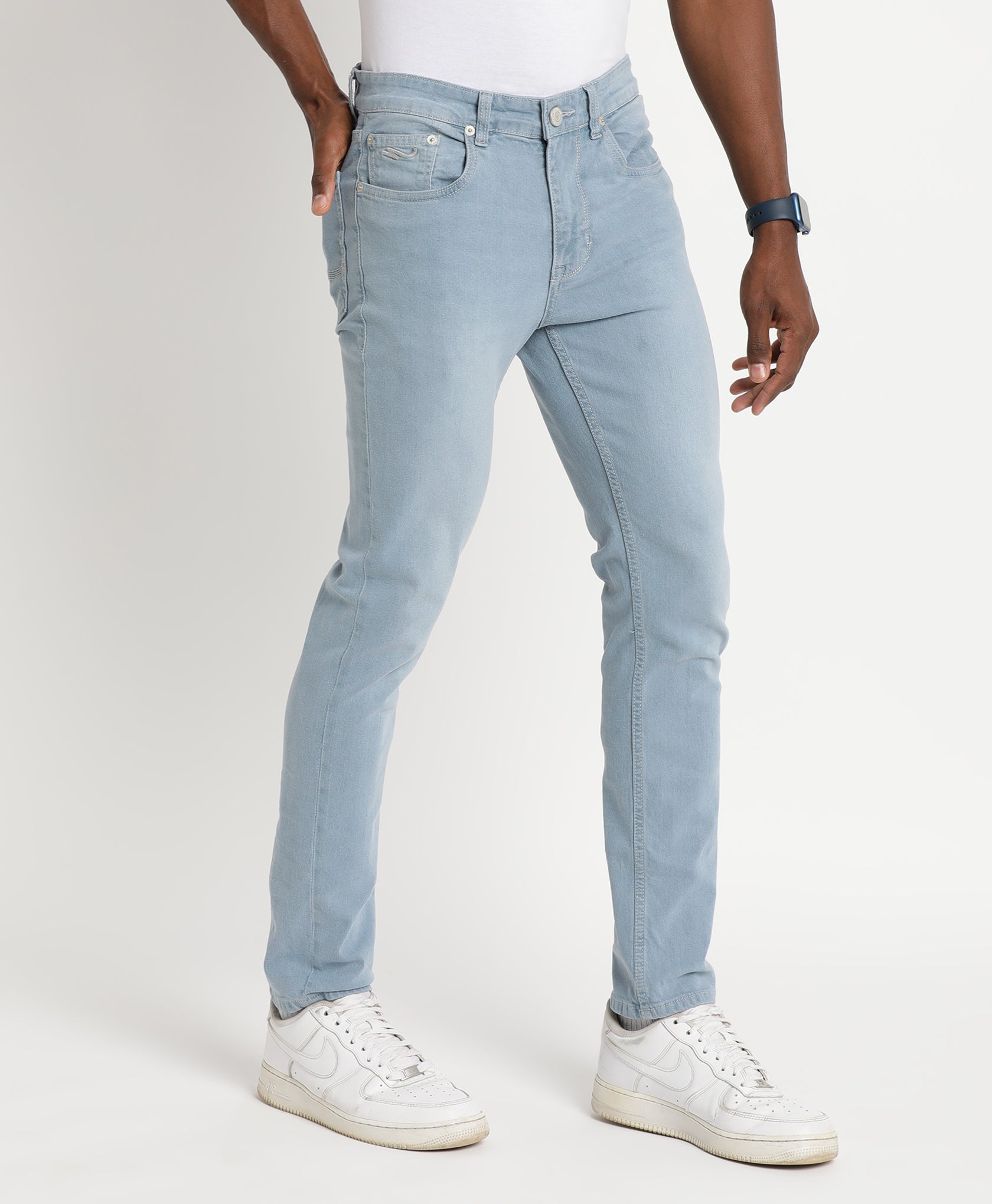 Light Blue Slim-fit Jeans