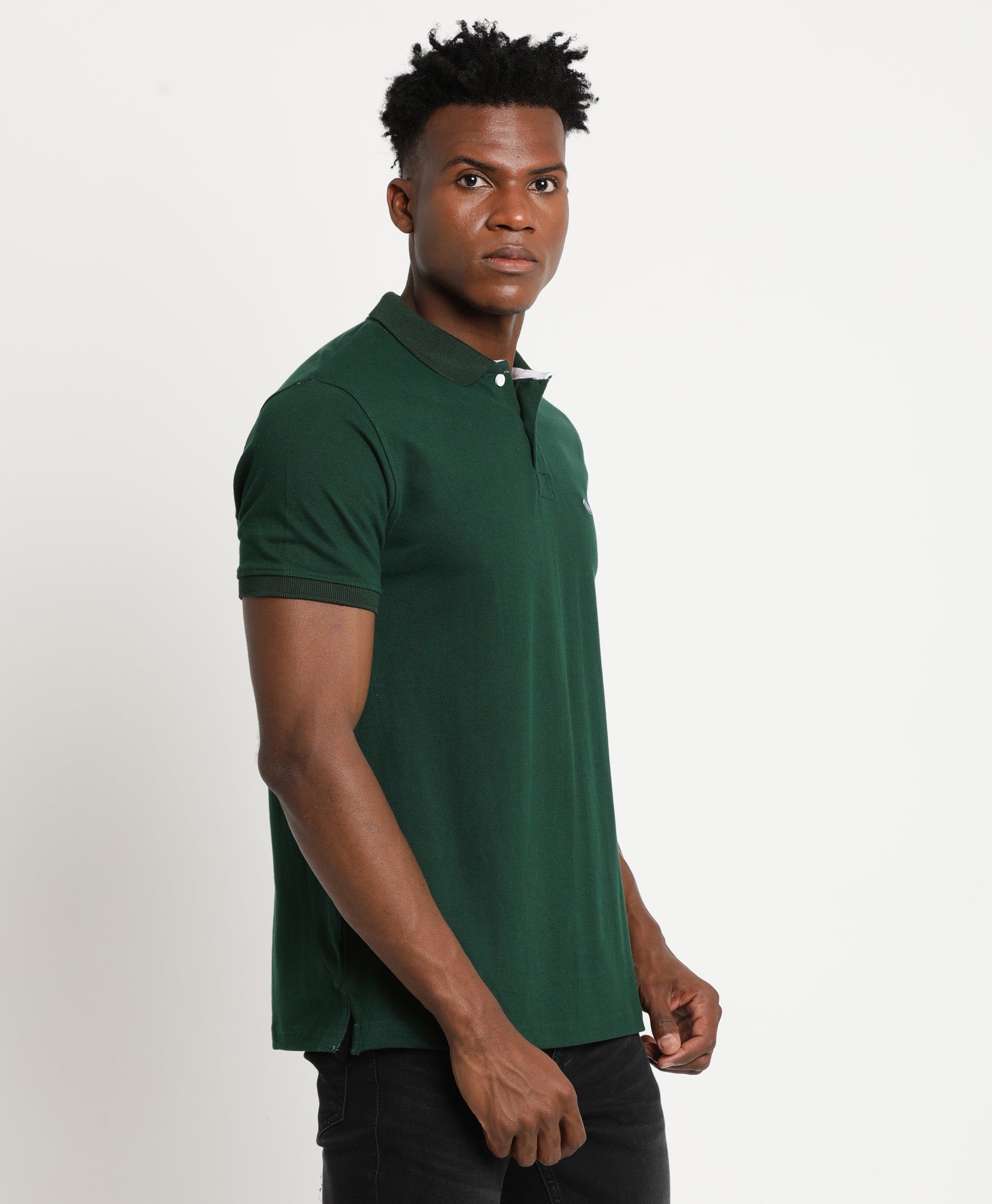 Dark Green Polo T-Shirt