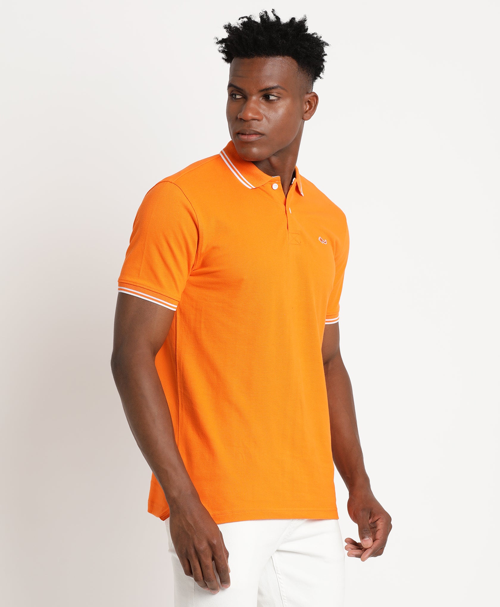 Orange Polo T-Shirt