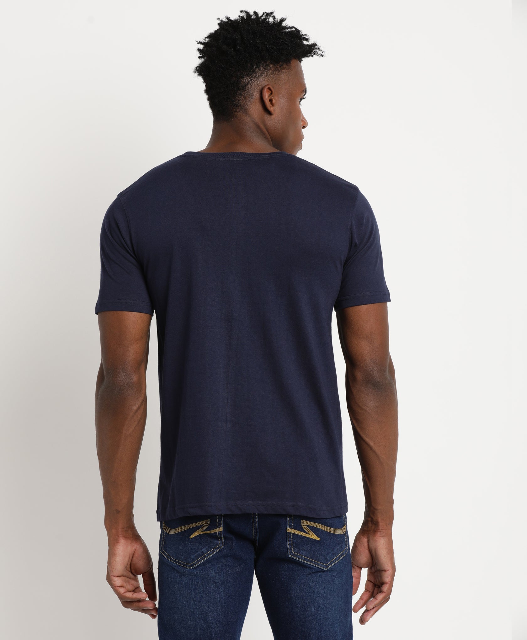 Navy Slim-fit T-Shirt