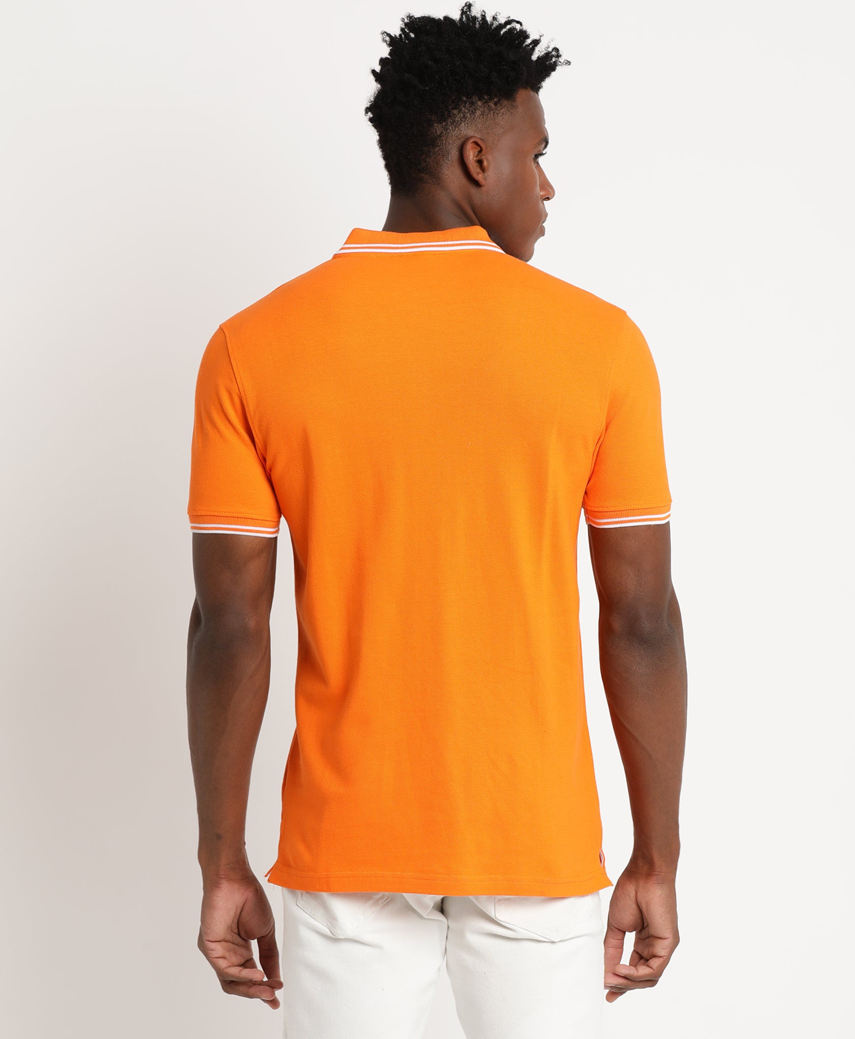 Orange Polo T-Shirt