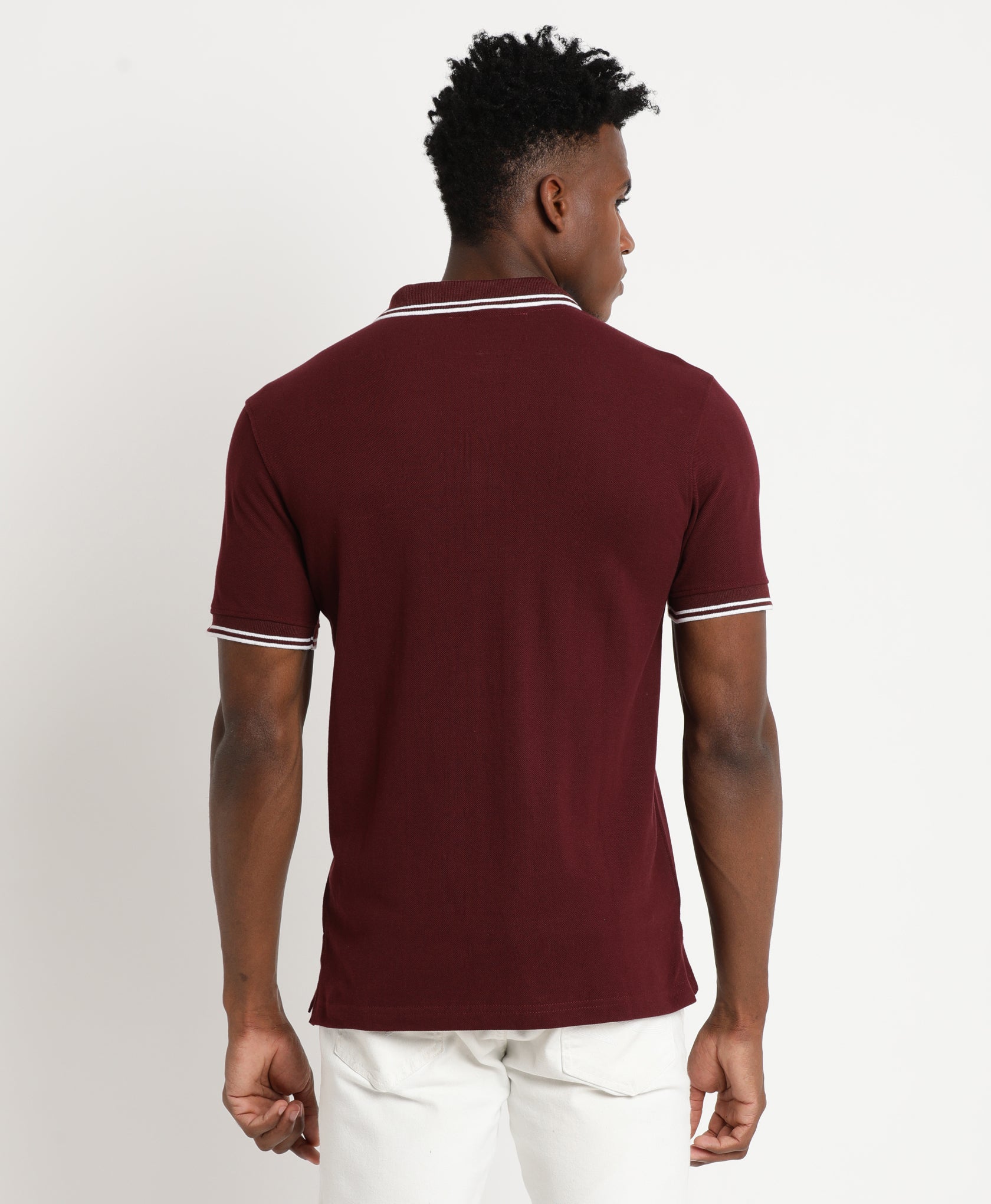 Maroon Polo T-Shirt