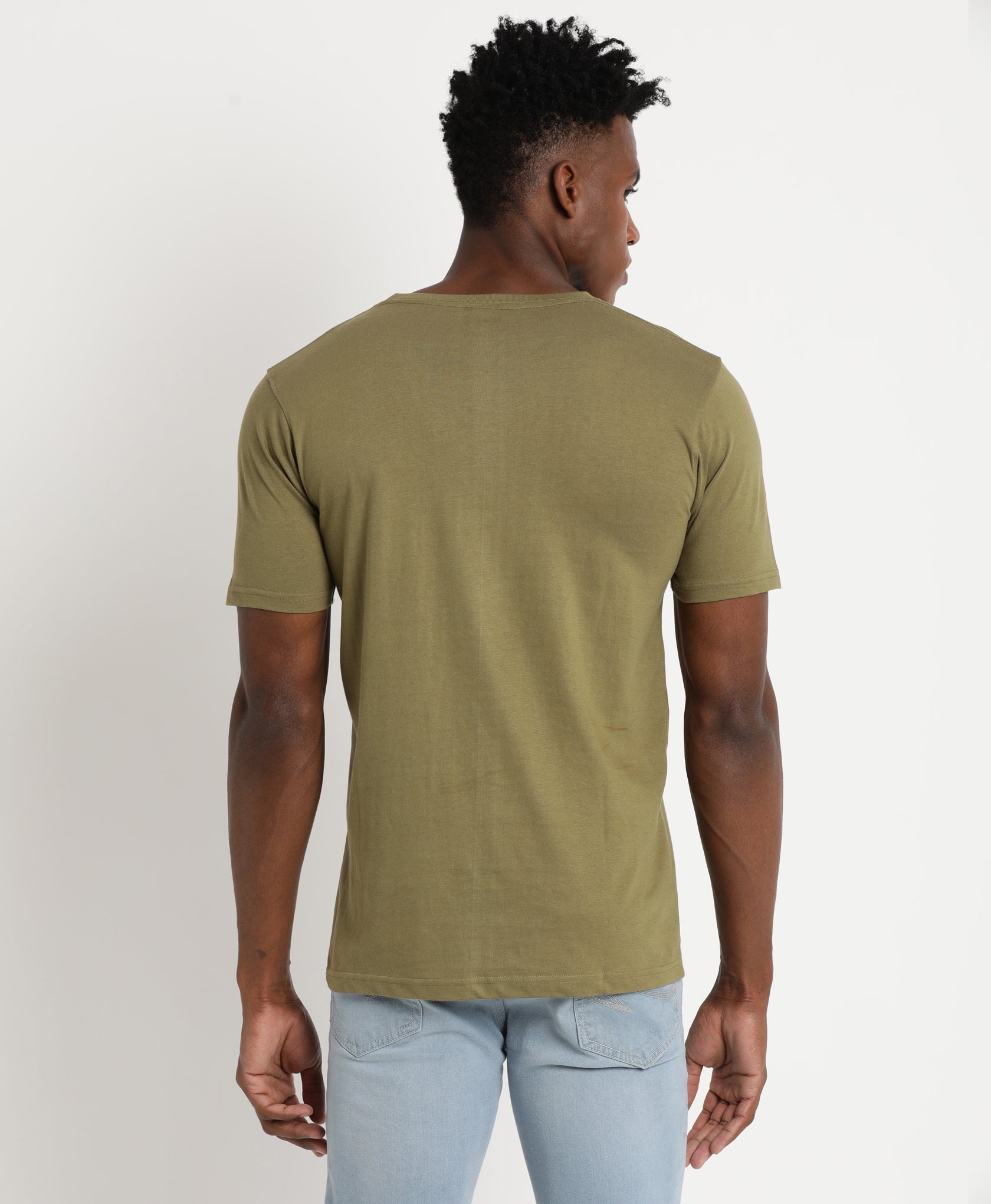 Olive Slim-fit T-Shirt