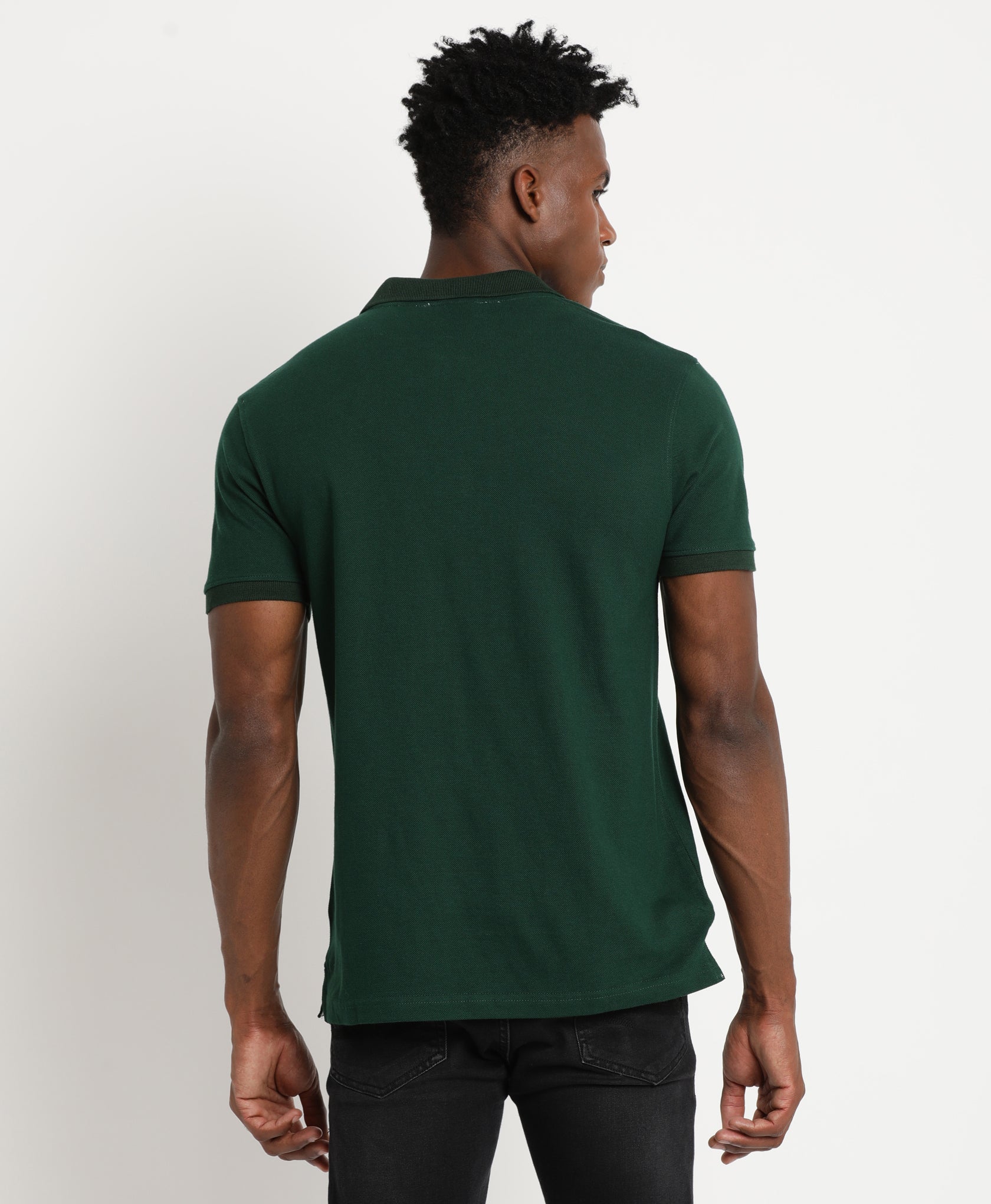 Dark Green Polo T-Shirt