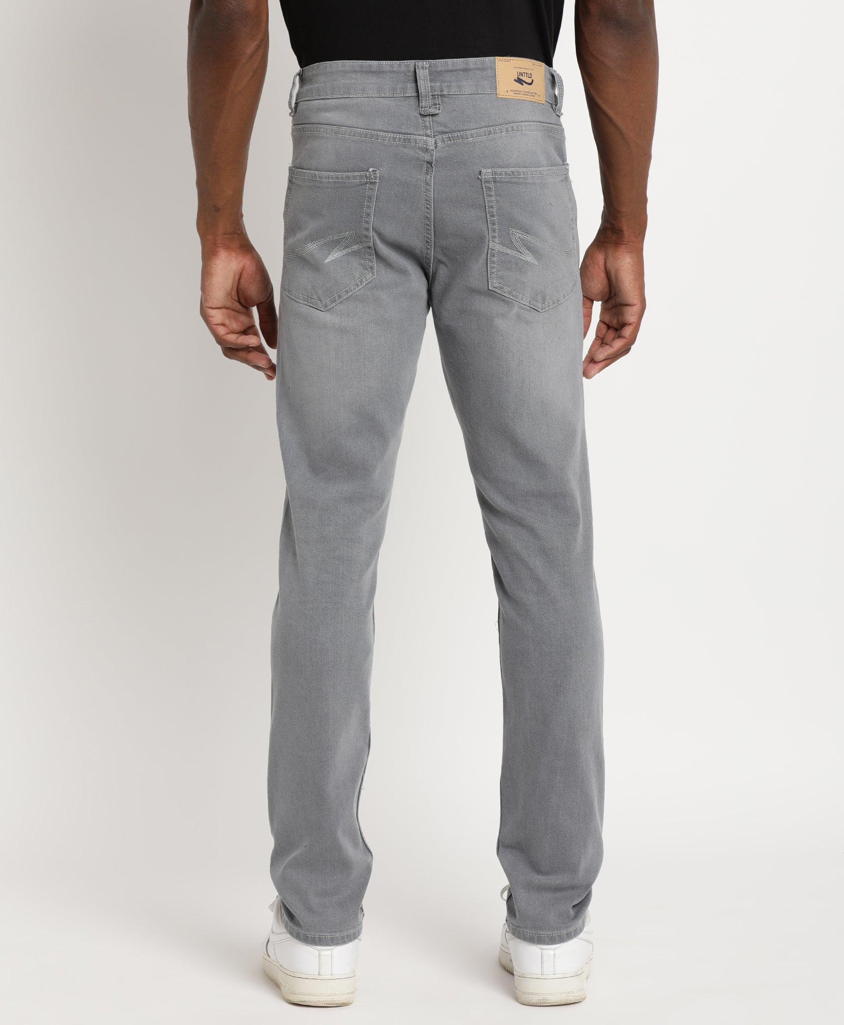 Grey Slim-fit Jeans