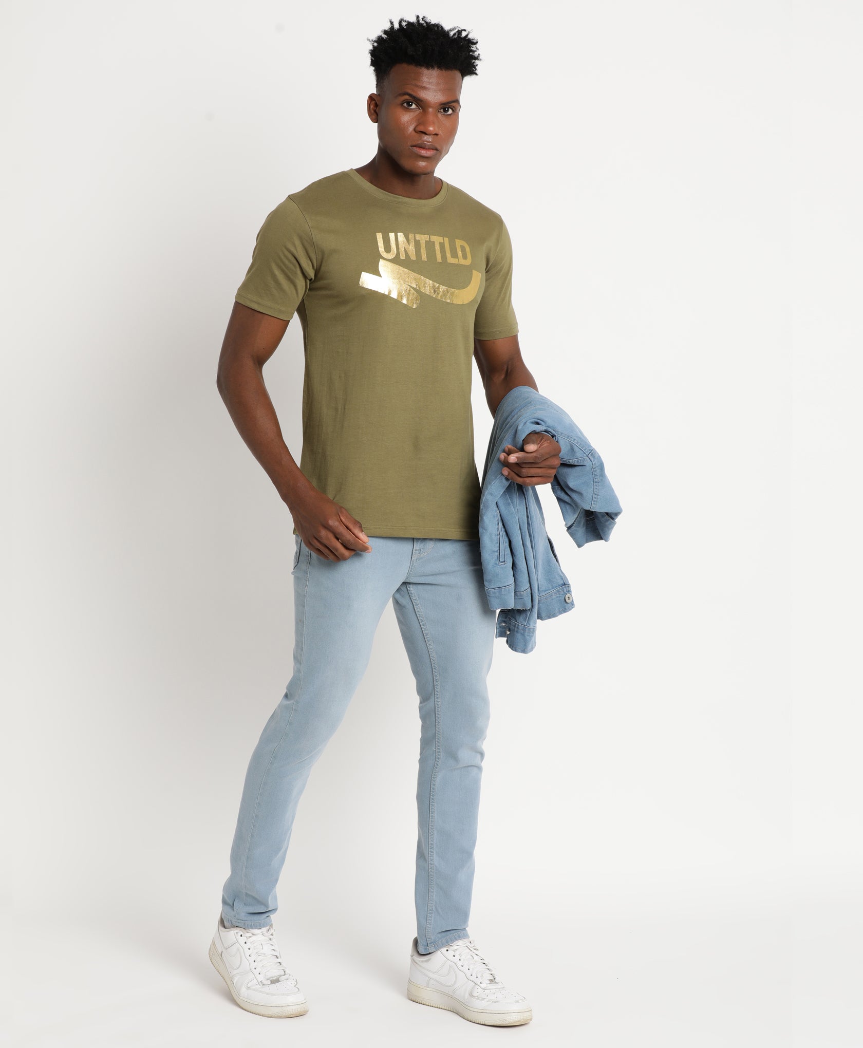 Olive Slim-fit T-Shirt