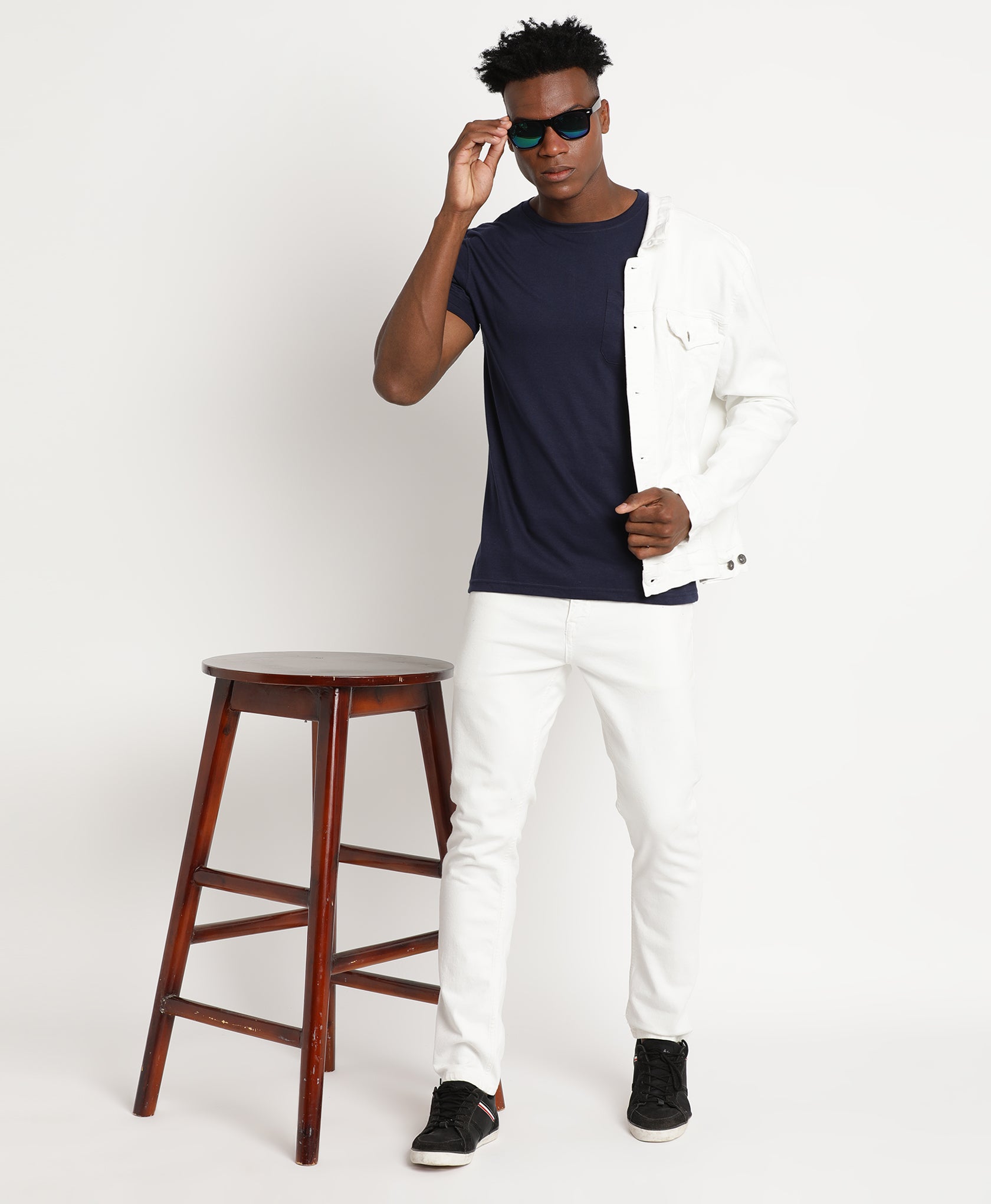 Navy Slim-fit T-Shirt