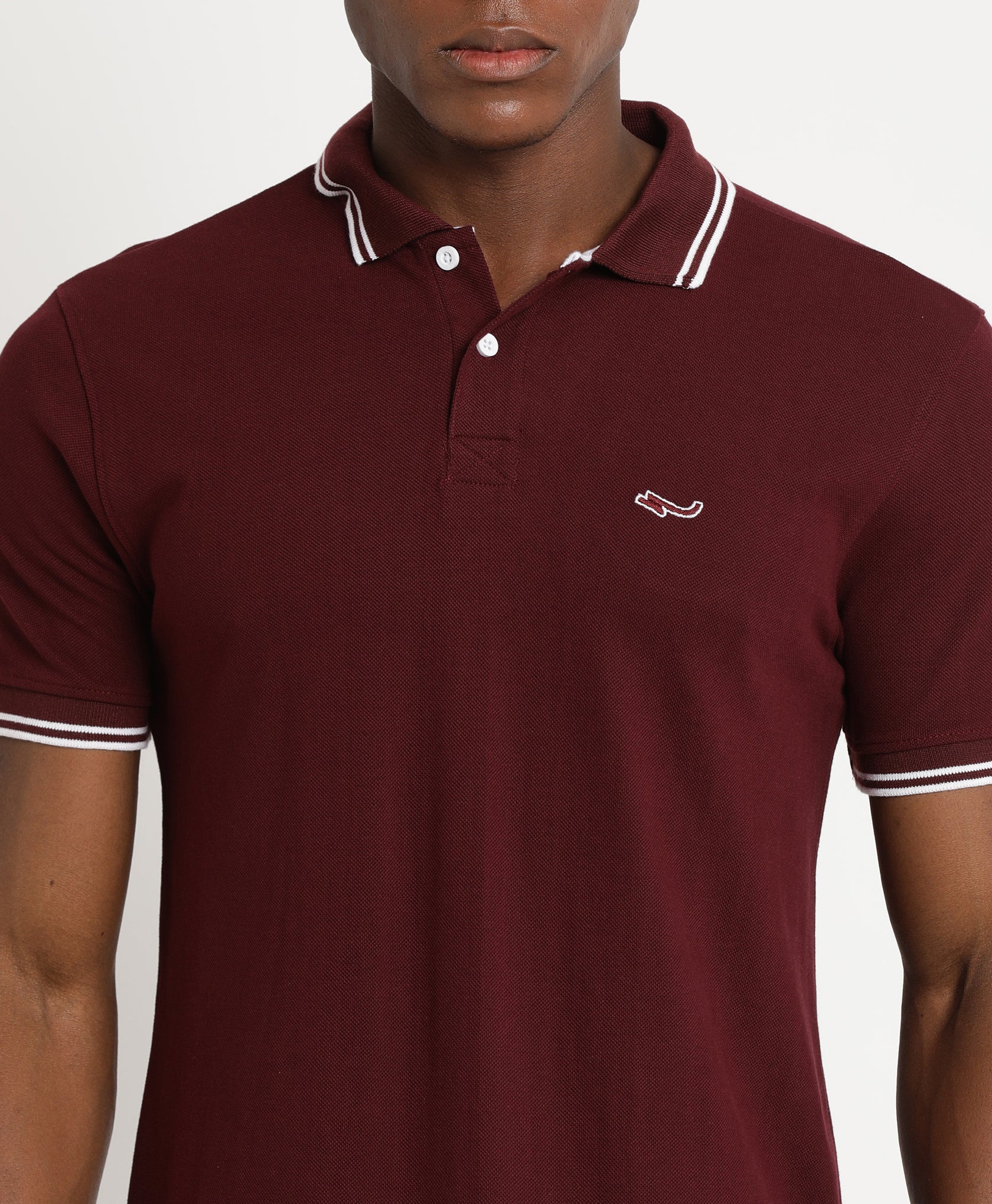 Maroon Polo T-Shirt