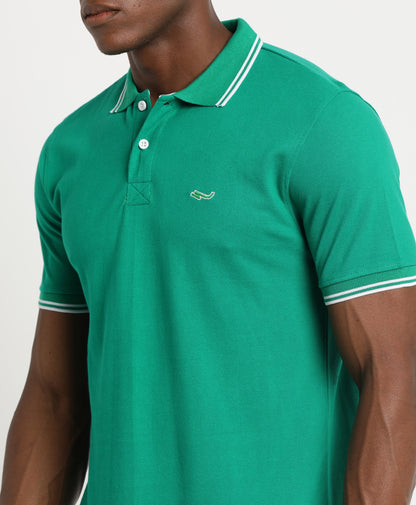 Green Polo T-Shirt for Men 