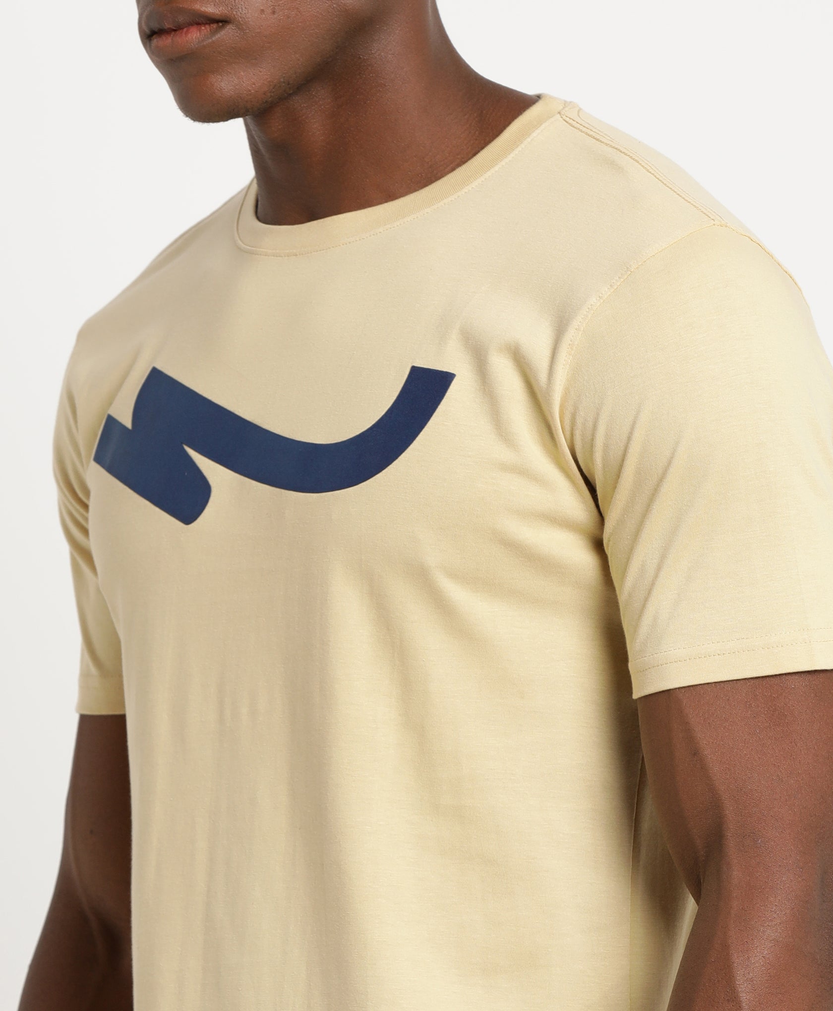 Beige Slim-fit T-Shirt