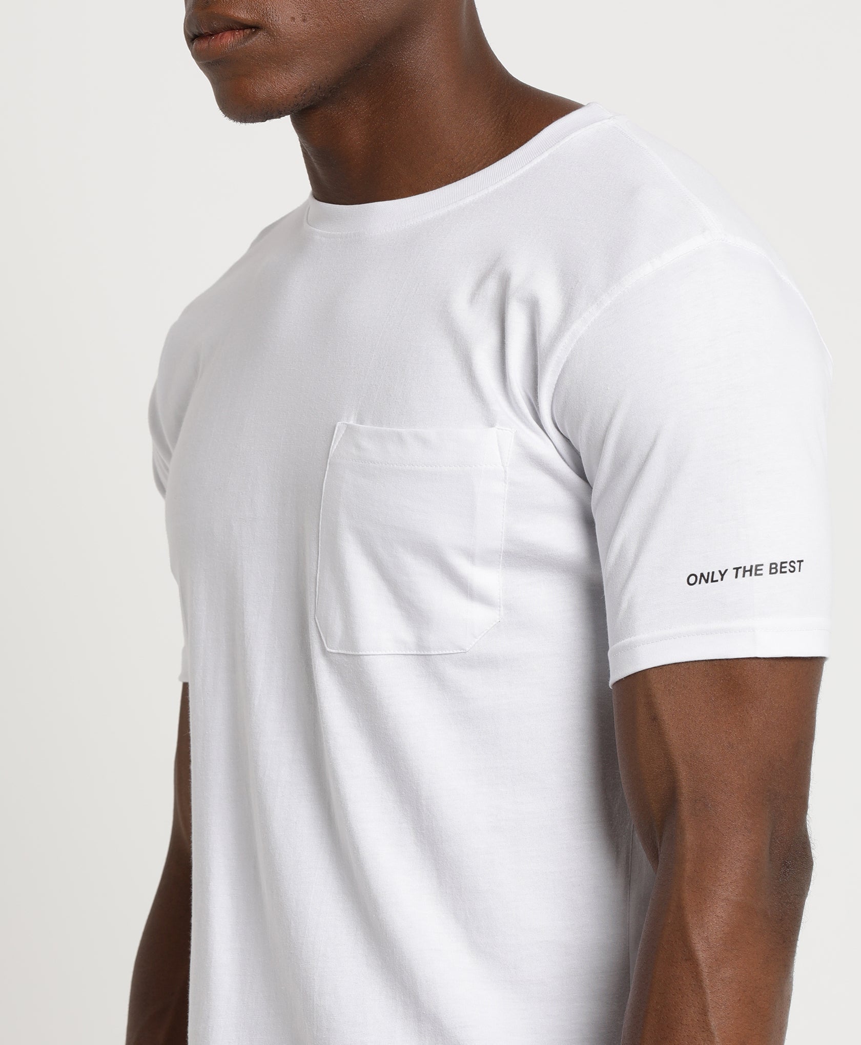 White Slim-fit T-Shirt