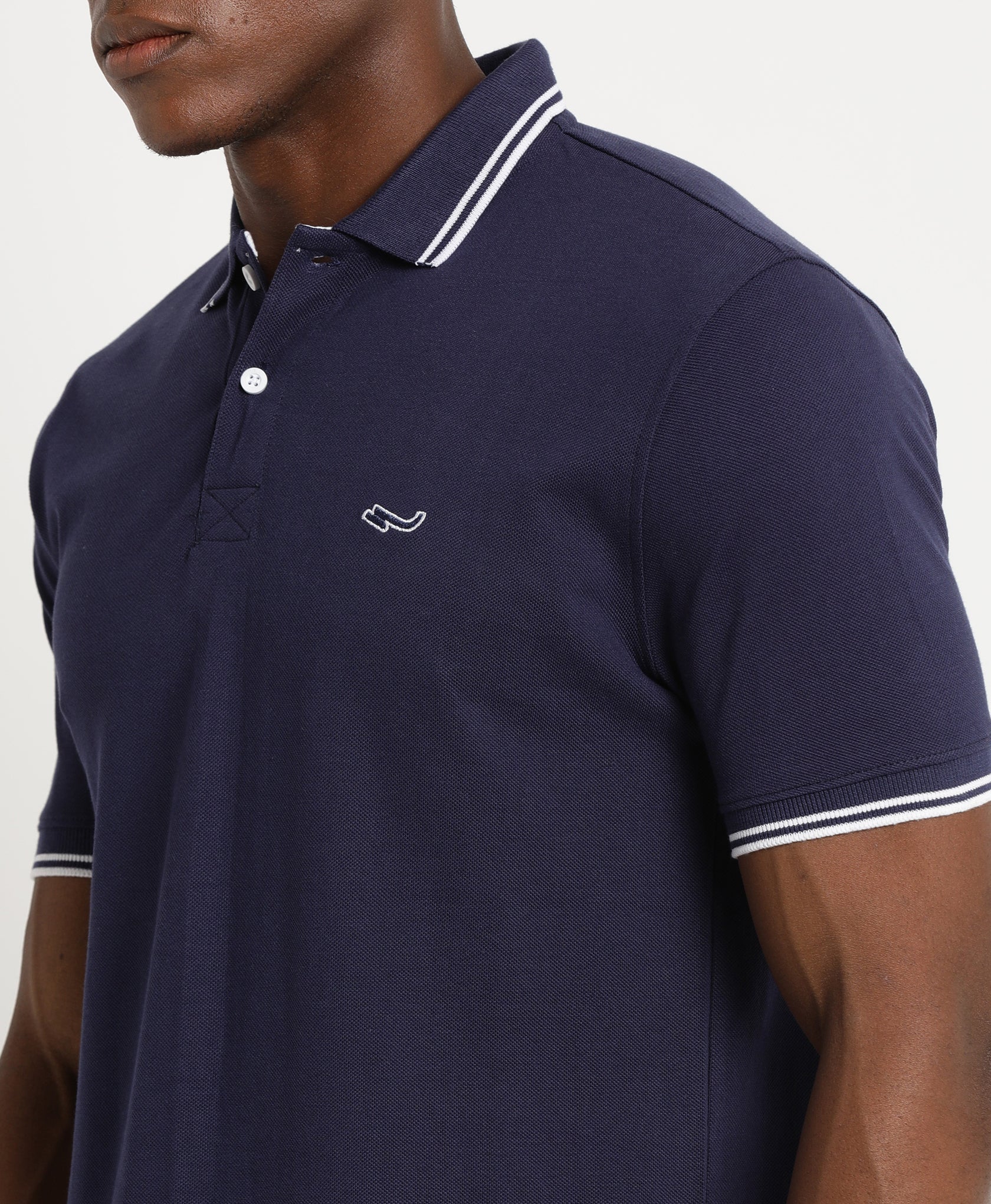 Dark Blue Polo T-Shirt