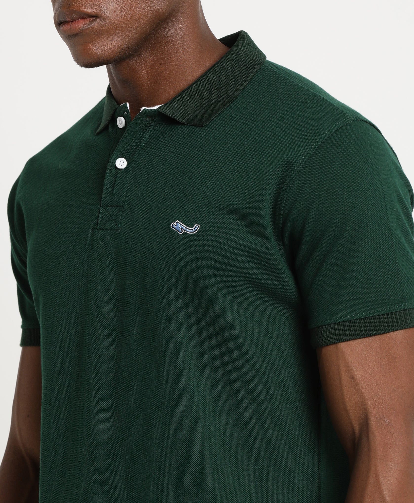 Dark Green Polo T-Shirt